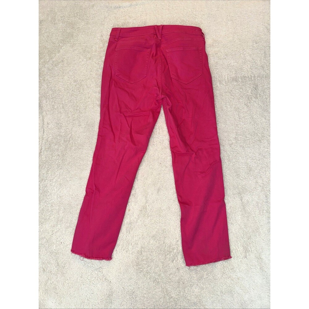 Vineyard Vines Jeans Women’s Pants Size 30 Cotton Frayed Hem Hot Pink - Picture 11 of 11